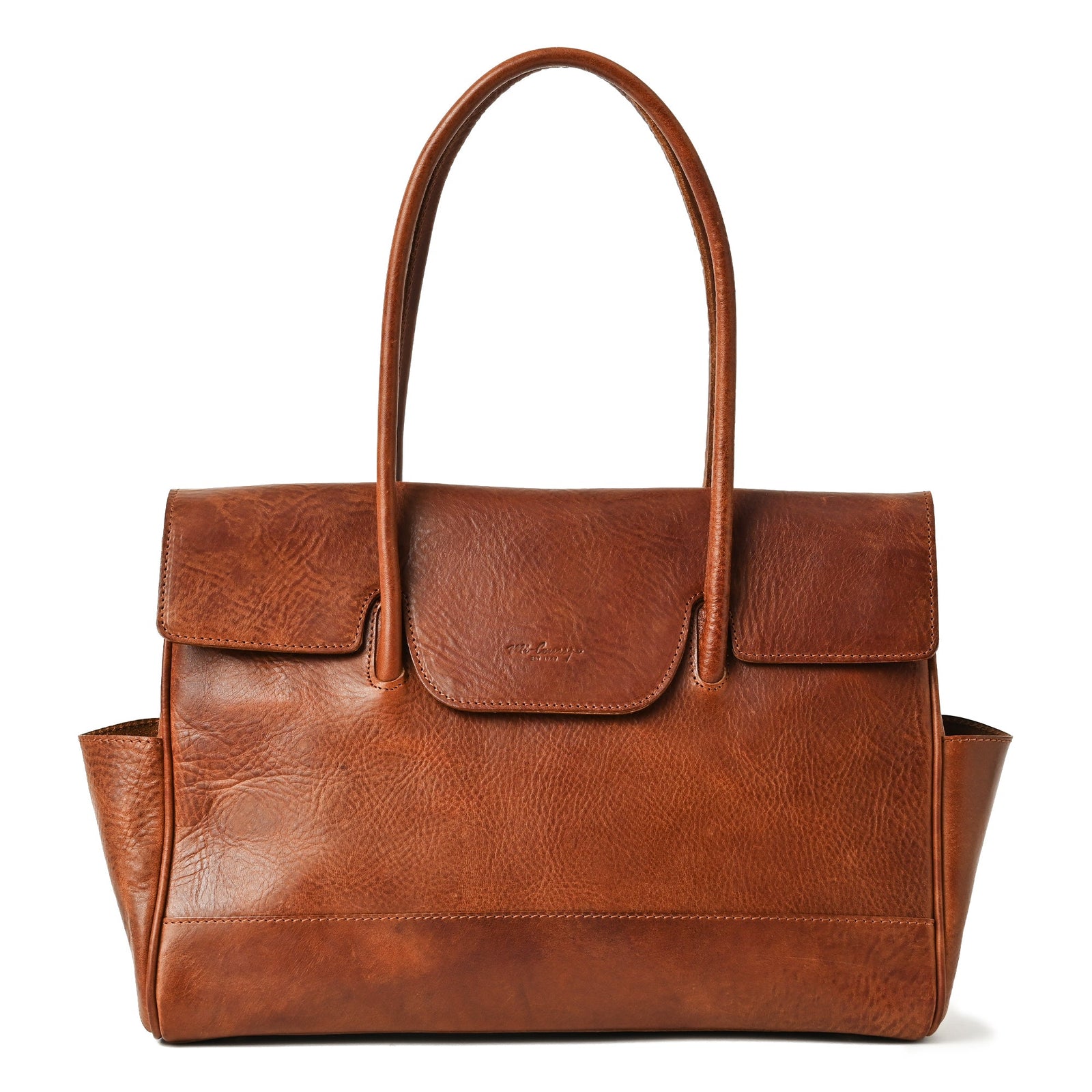 1度のみ使用】Mi-Cours ミクール フラップトートバッグ ブラック