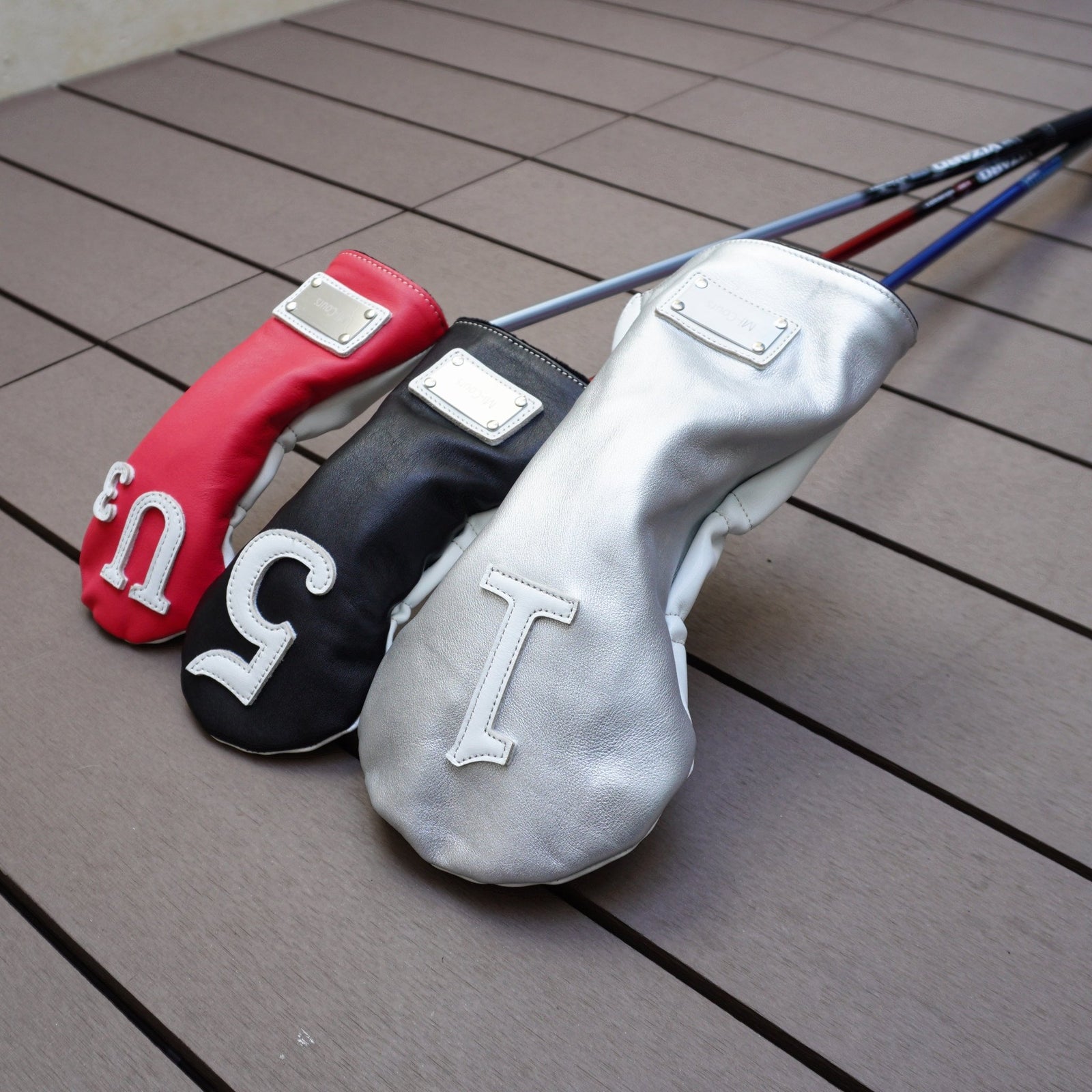 本革防水レザー・ドライバー用ゴルフヘッドカバー – Mi-Cours ミクール