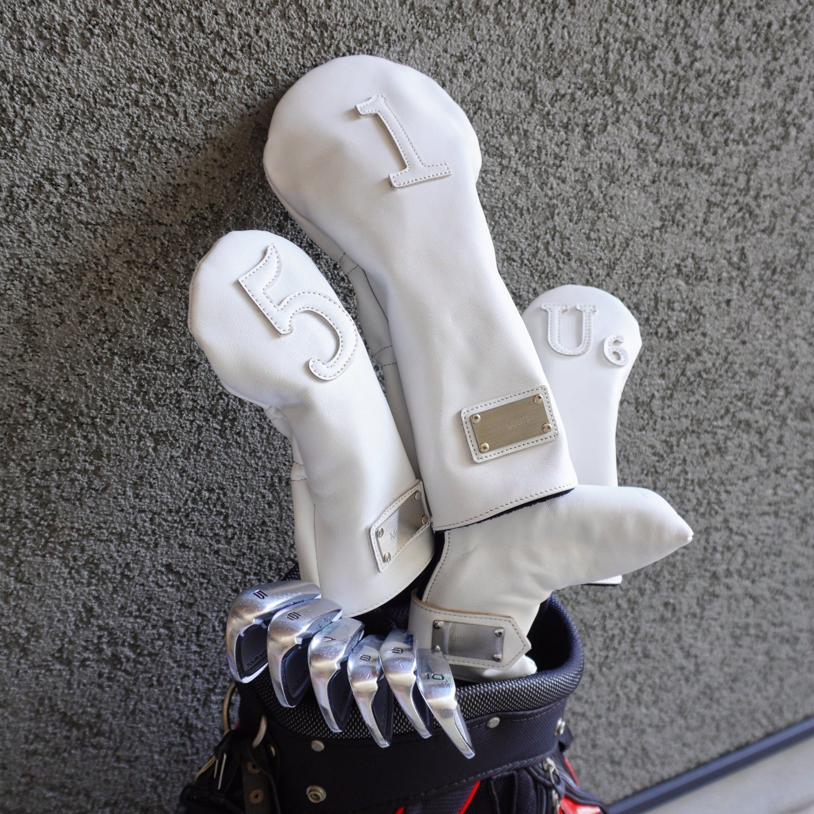 本革防水レザー・ドライバー用ゴルフヘッドカバー – Mi-Cours ミクール