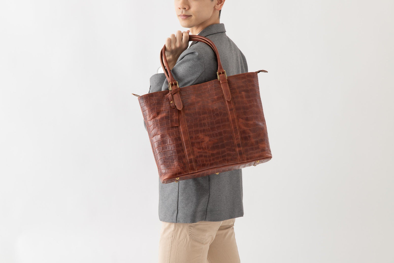 クロコシリーズ トートバッグ – Mi-Cours ミクール